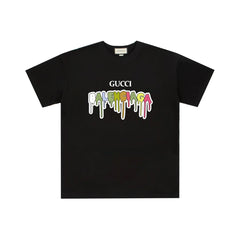 Graffiti co-branded print T-shirt