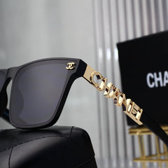 Fashionable metal sunglasses