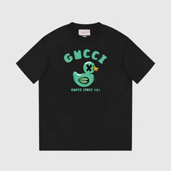 Green Duck Print T-Shirt