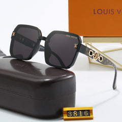 Fashionable large frame sunglasses