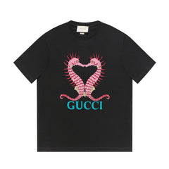 Pink seahorse print T-shirt