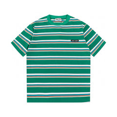 Striped cotton T-shirt