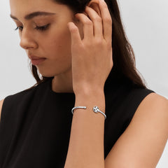 Simple 925 silver bracelet