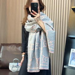 100% cashmere shawl scarf