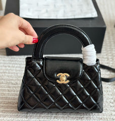 23K diamond cowhide mini bag