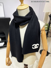 Fashionable diamond jacquard knitted 100% cashmere scarf