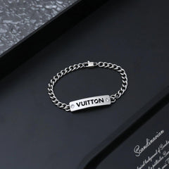 L Titanium steel brand bracelet