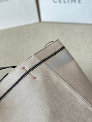 Canvas beach bag