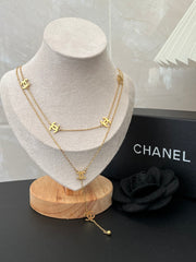 Double-layer necklace