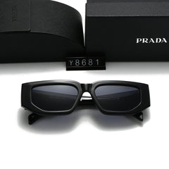 Fashion small square frame universal sunglasses