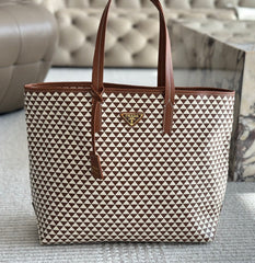 Cowhide tote