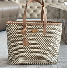 Cowhide tote