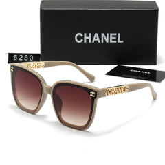 Classic Fashion Letter Metal Frame Sunglasses