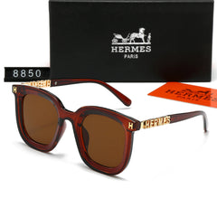 Fashion Square Frame Polarized Sunglasses