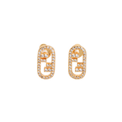 Luxury full diamond earrings